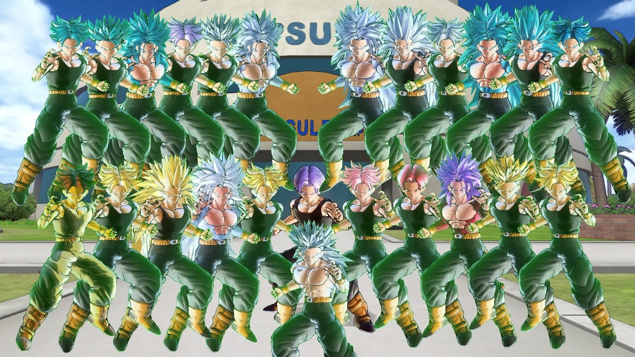 Trunks (23 Transformations) V3 - Dragon Ball Xenoverse 2 Mods