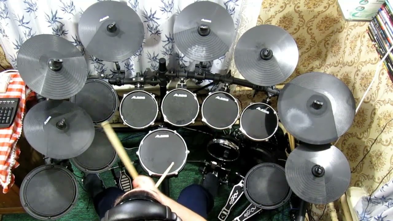 Metallica - Some kind of monster (Drum cover, 2011.03.26) (Alesis DM10 studio + Medeli DD505)