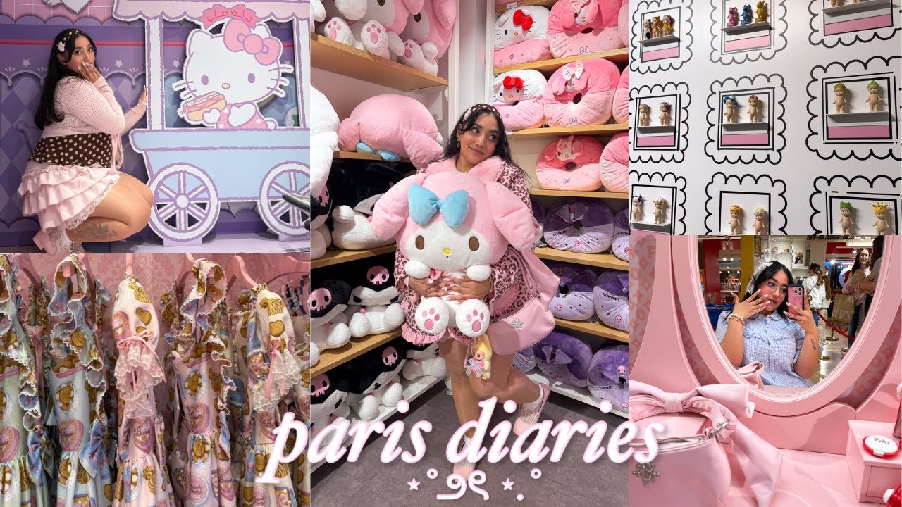 paris diaries ⋆˚౨ৎ ⋆.˚ cute cafes, trinket shopping, celebrating my birthday & more ♡