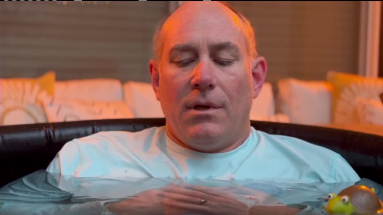 Ice bath trend takes off