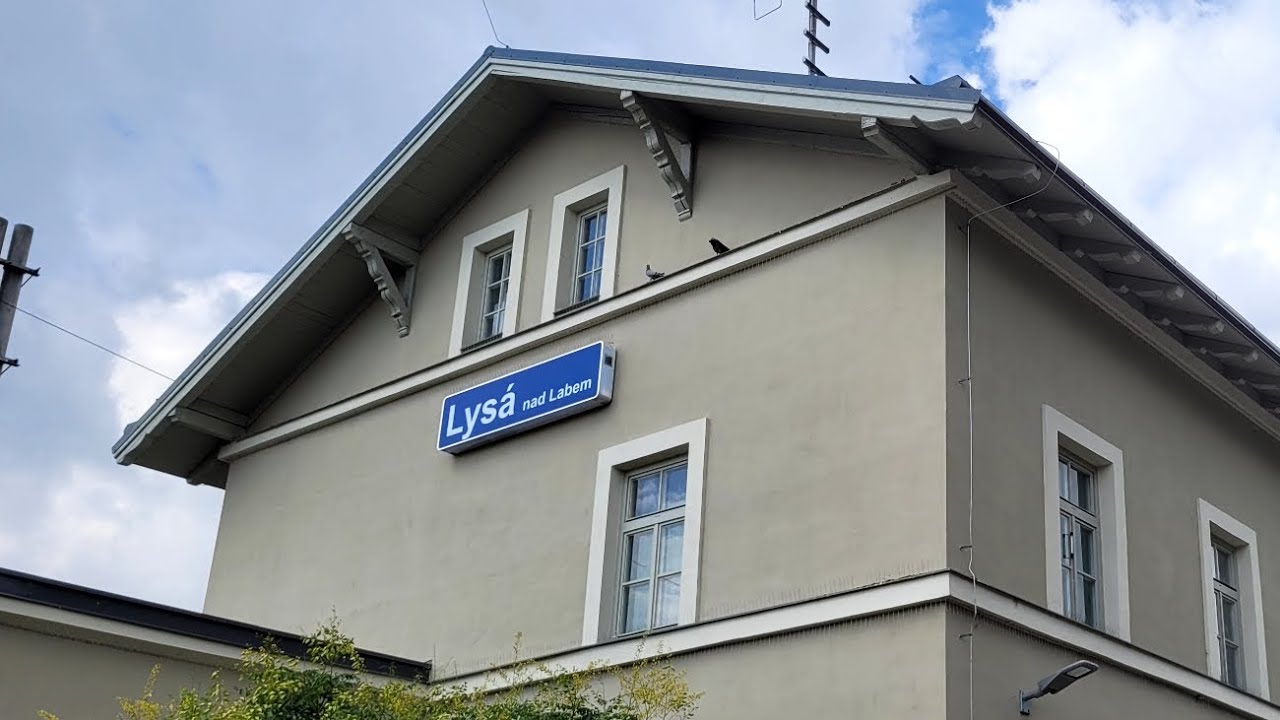 Staniční hlášení Lysá nad Labem (His Voice-Václav Knop)+ Hlášení PŘIJEL, anglicky, německy atd.