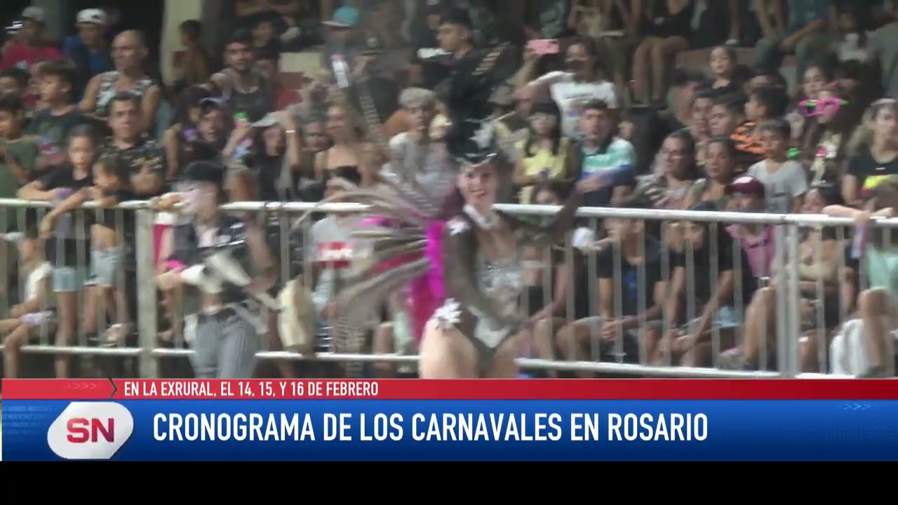 Carnavales en Rosario. Este finde en Distritos y Polideportivo Deliot  14, 15 y 16 en la ex Rural.