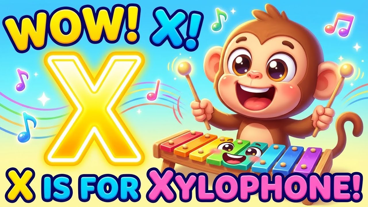 Learn the ABCs with X is for Xylophone! 🎶 | Nursery Rhymes For Kids