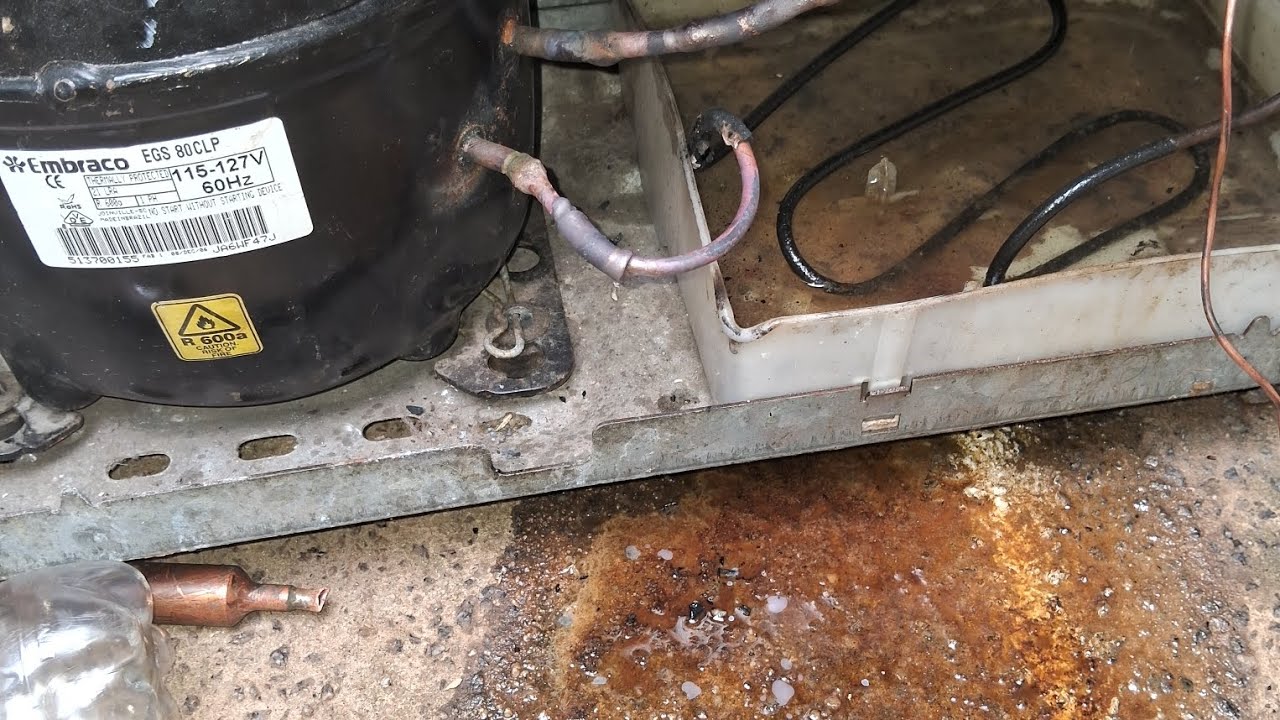 Fazer Limpeza do Sistema com o Próprio Motor da Geladeira Pode ? A limpeza da certo  ?