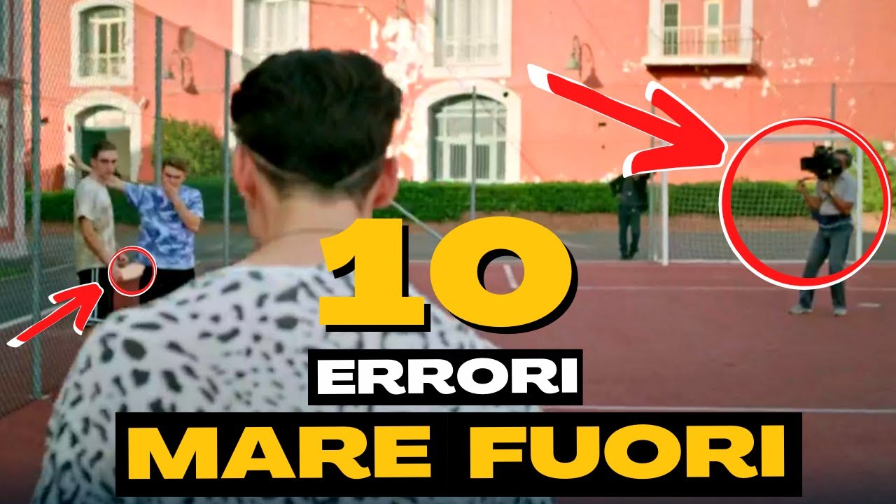 10 ERRORI che NON hai NOTATO in MARE FUORI! | Curiosità