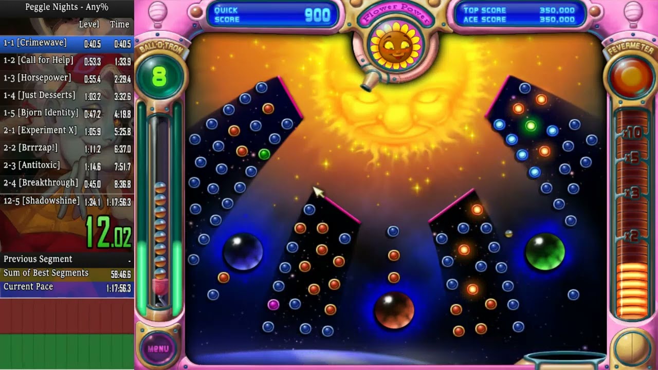 Peggle Nights 12-5 Shadowshine WR 35.067