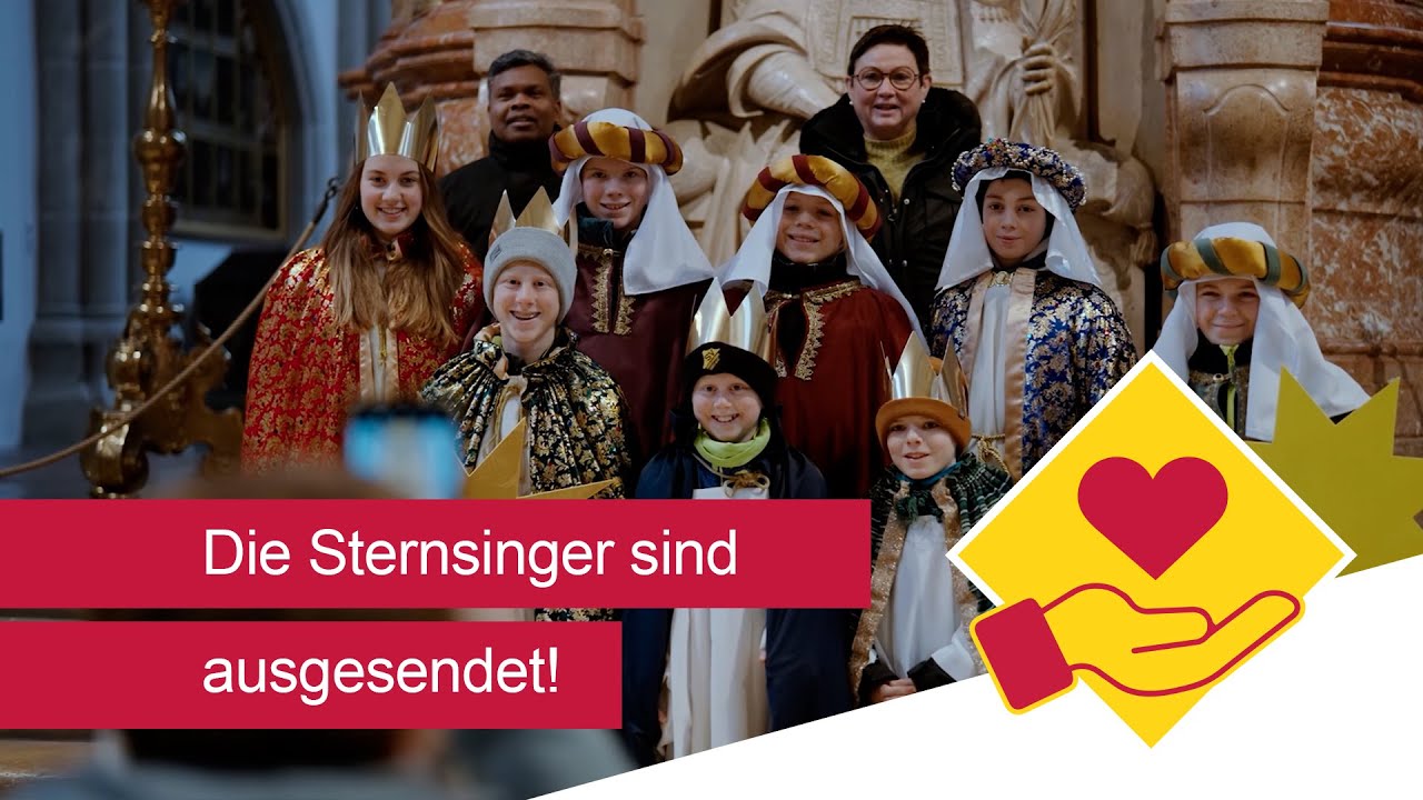 Die Sternsinger sind ausgesendet!