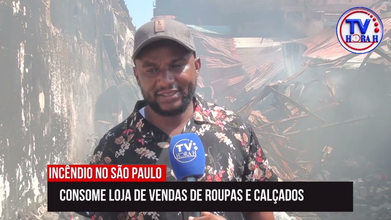 INCÊNDIO MISTERIOSO NO SÃO PAULO CONSOME ARMAZÉM DE ROUPAS E CALÇADOS DEIXA PREJUIZOS DE CEM MILHÕES