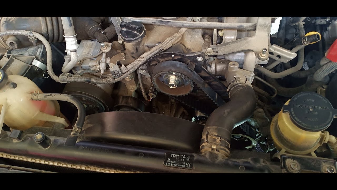 REPLACED TIMING BELT TOYOTA INNOVA 2KD