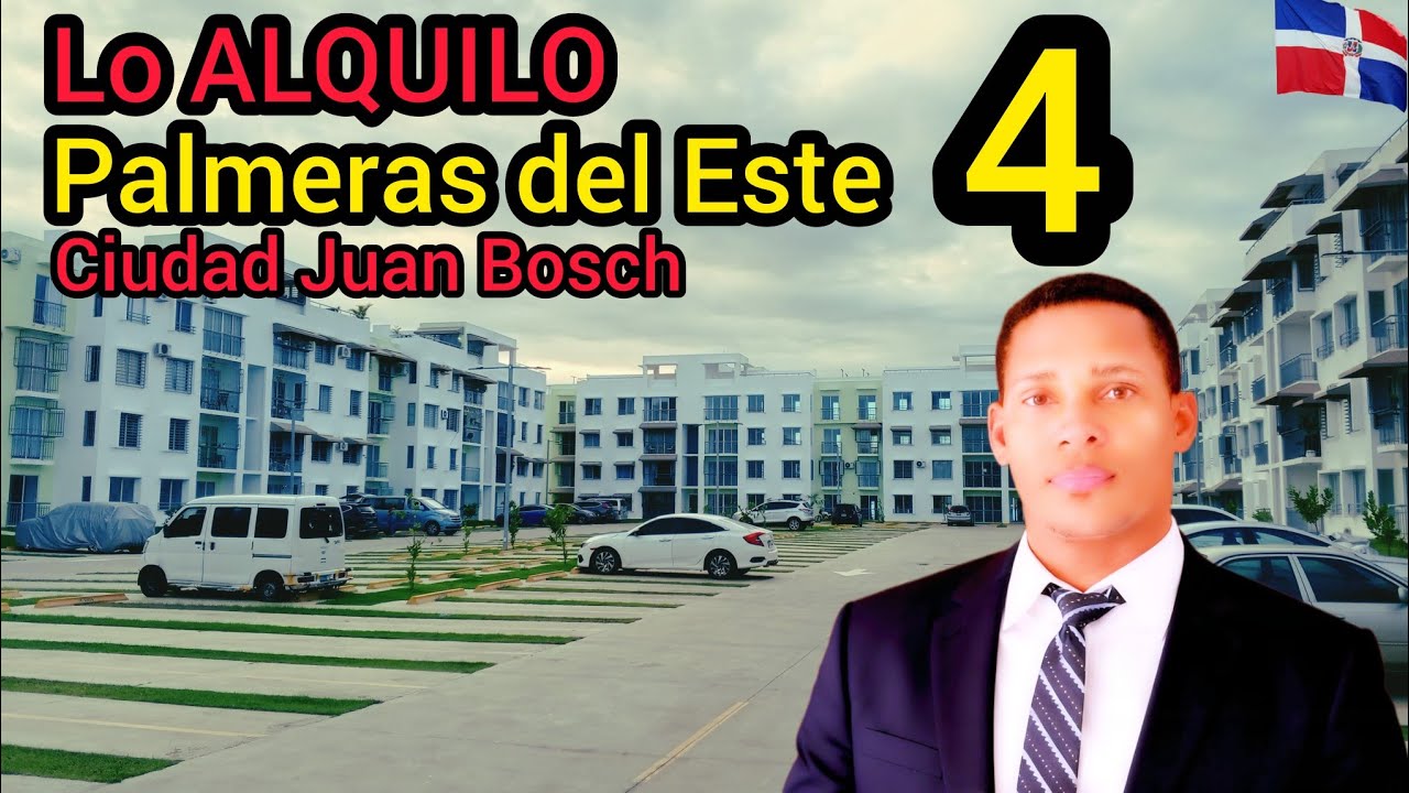 Alquiler en Ciudad Juan Bosch 2026. Residencial Palmeras del Este 4.