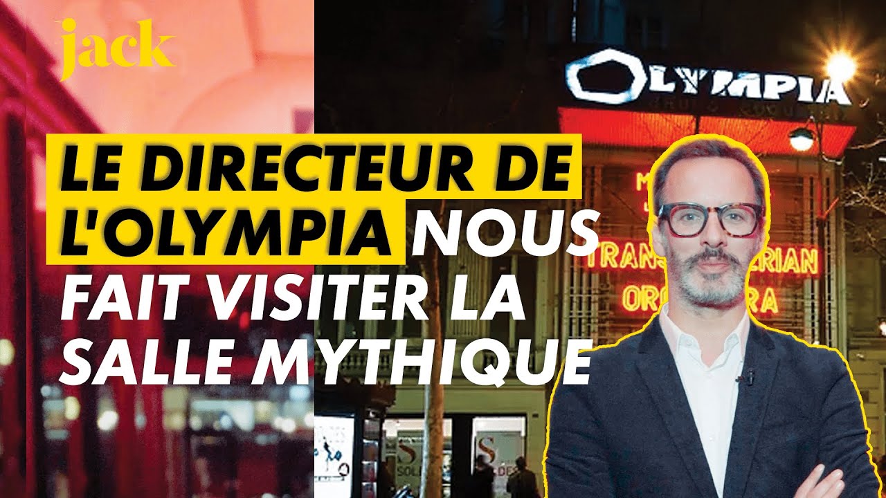 On visite les coulisses de l’Olympia avec son patron