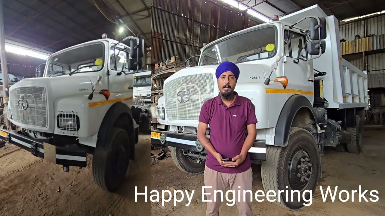 How 2 buy India 🇮🇳 No1 Tipper Tata 12-18 4x4 Bs 6 Full Video For U #happyengineeringworks 