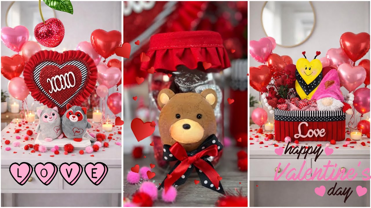 3 идеи для Дня святого Валентина 💘 Идеи из магазина Dollar Tree