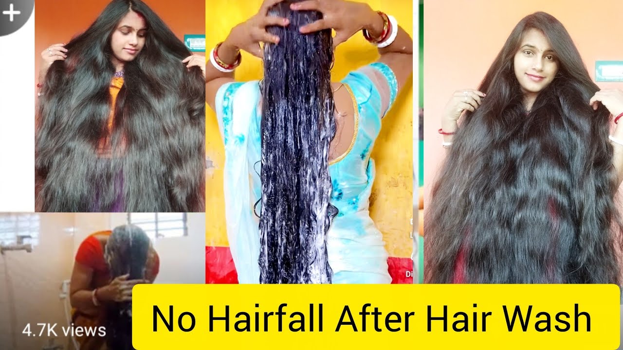 Long Hair Hair Wash Video for Most Request video 🙃Hair Wash for Hair Growth 💹 some mistake are  stop