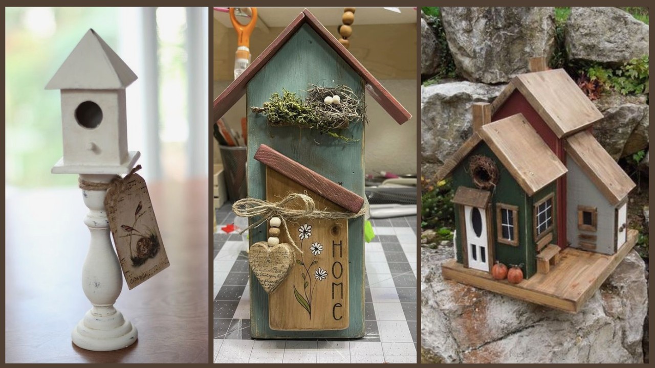 Decoração Sustentável com Casinhas de Madeira - Só ideias legais