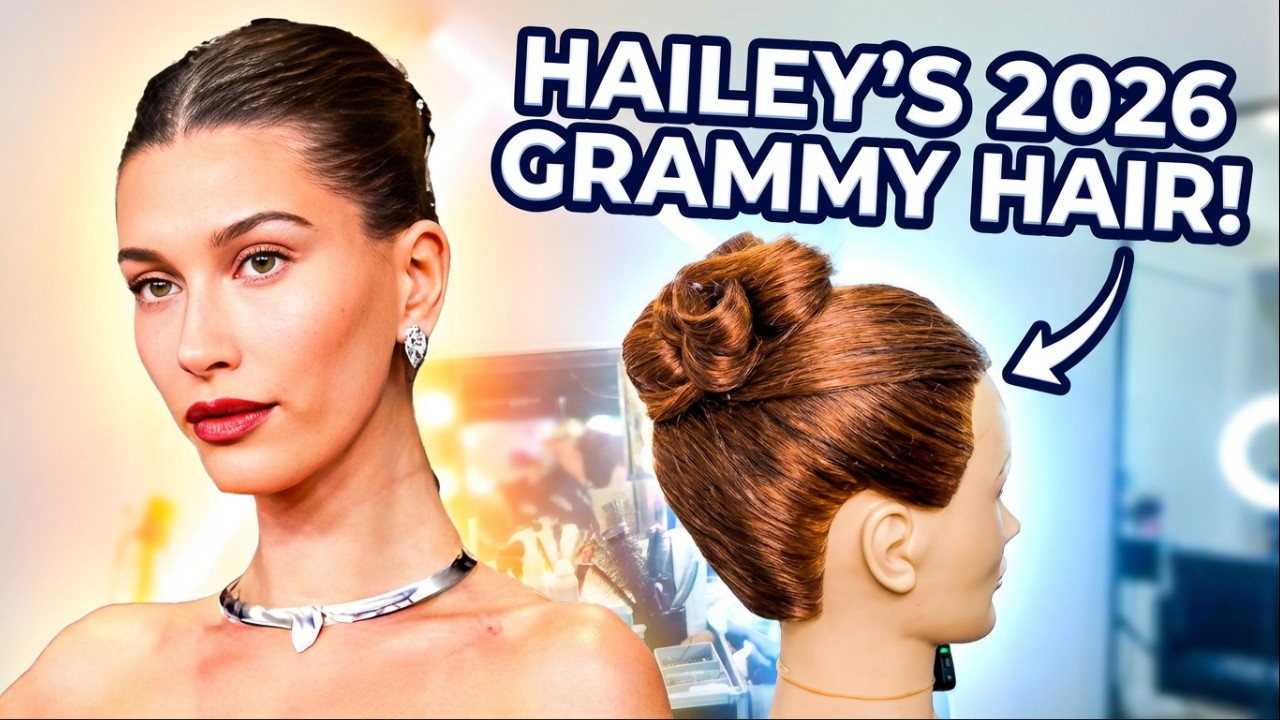 How to recreate hailey bieber's 2026 grammys look like