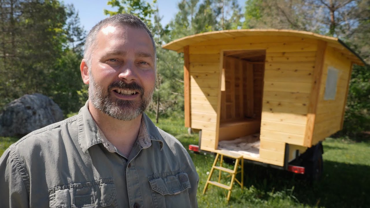 Building My Tiny Cabin on Wheels: What I've done so far. | Off Grid Cabin Build