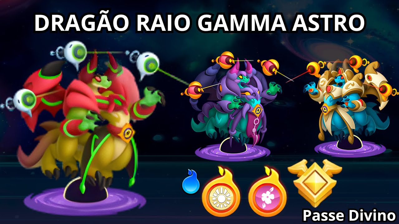 🌹TESTE🌹DRAGÃO RAIO GAMMA ASTRO”Passe Divino” 🌹