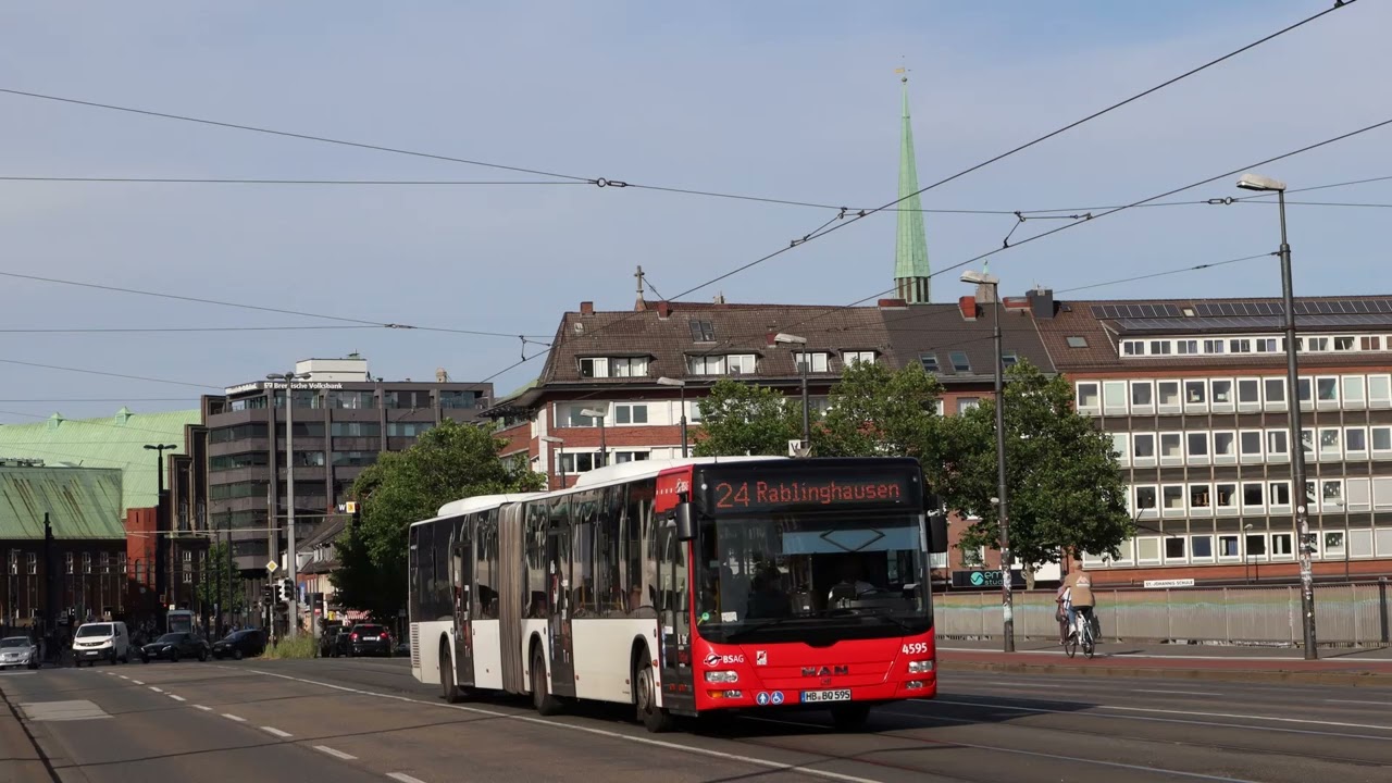 [Sound] MAN A23 Lion's City GLNG323 EEV Voith BSAG Bremen