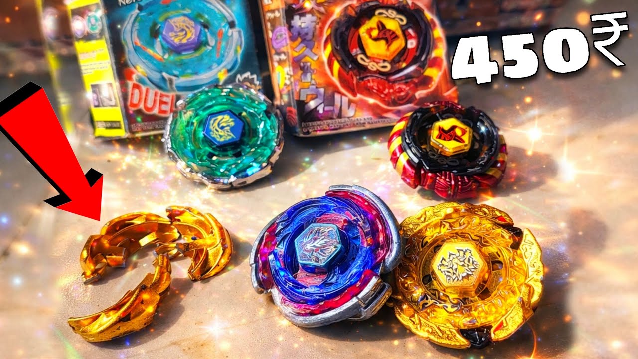 Beyblade Unboxing With Battle Destroy 😮