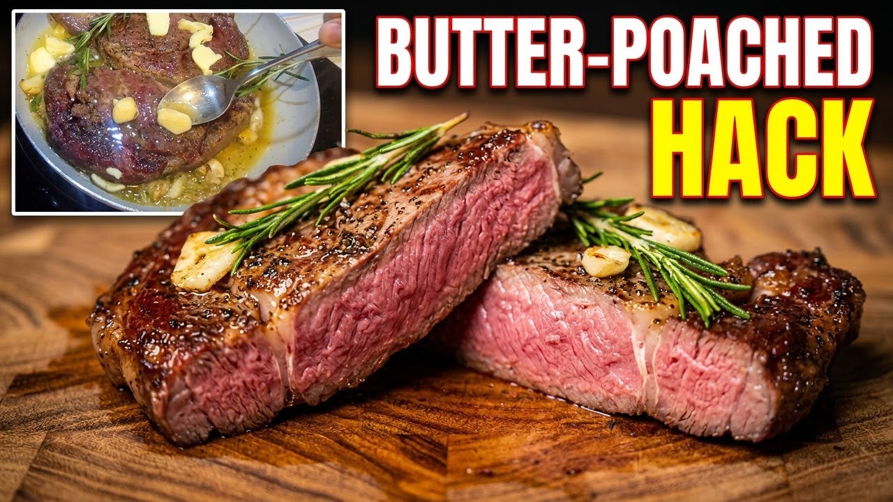 Butter-Poached Reverse Seared Steak | You've NEVER Seen This Method Before!