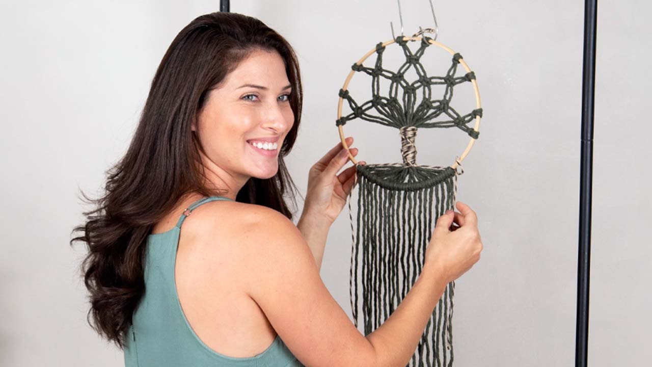 Árvore da Vida em Macramê com Fer Campelo