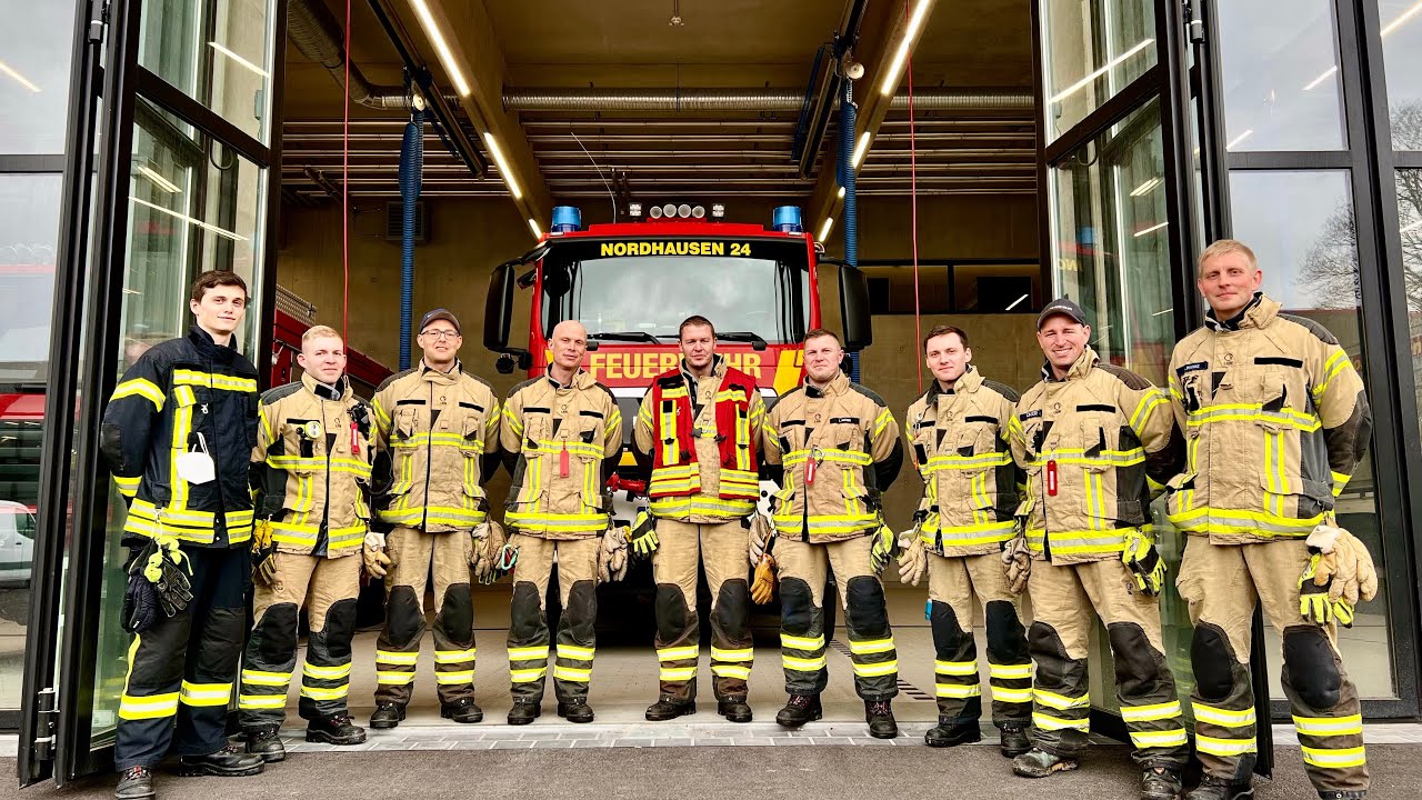 Emotionaler Abschied von der alten Feuerwache - Umzug in die neue Feuerwache
