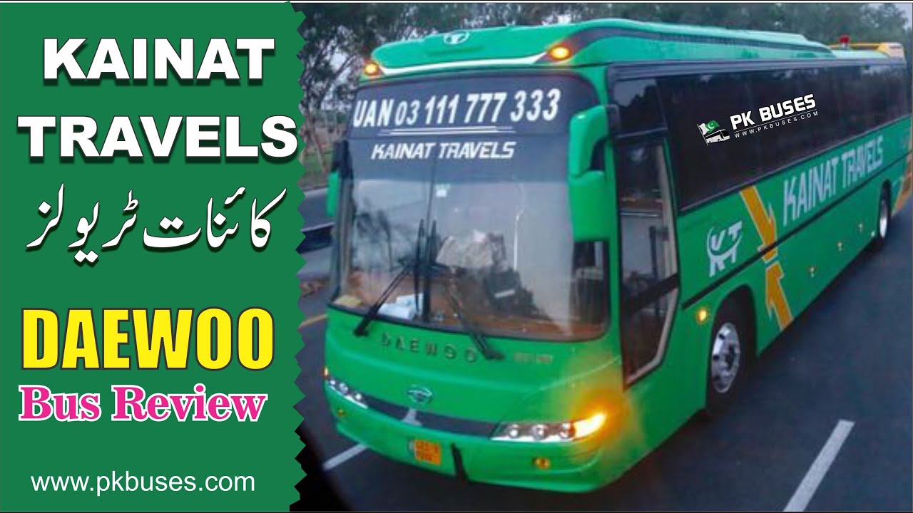 Kainat Travels Daewoo Bus Review | Rawalpindi to Karachi | PK BUSES
