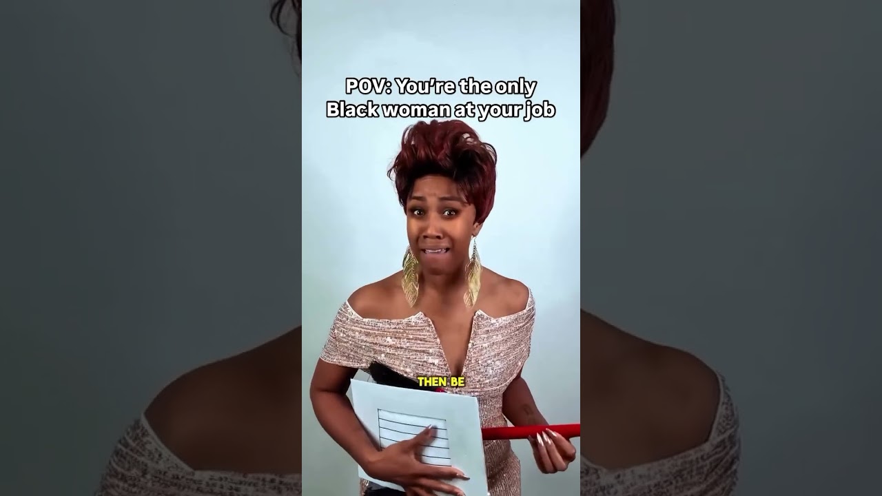 Being The Only Black Woman At Your Job @indeskribeabull hilarious!!!! #lamonttyson