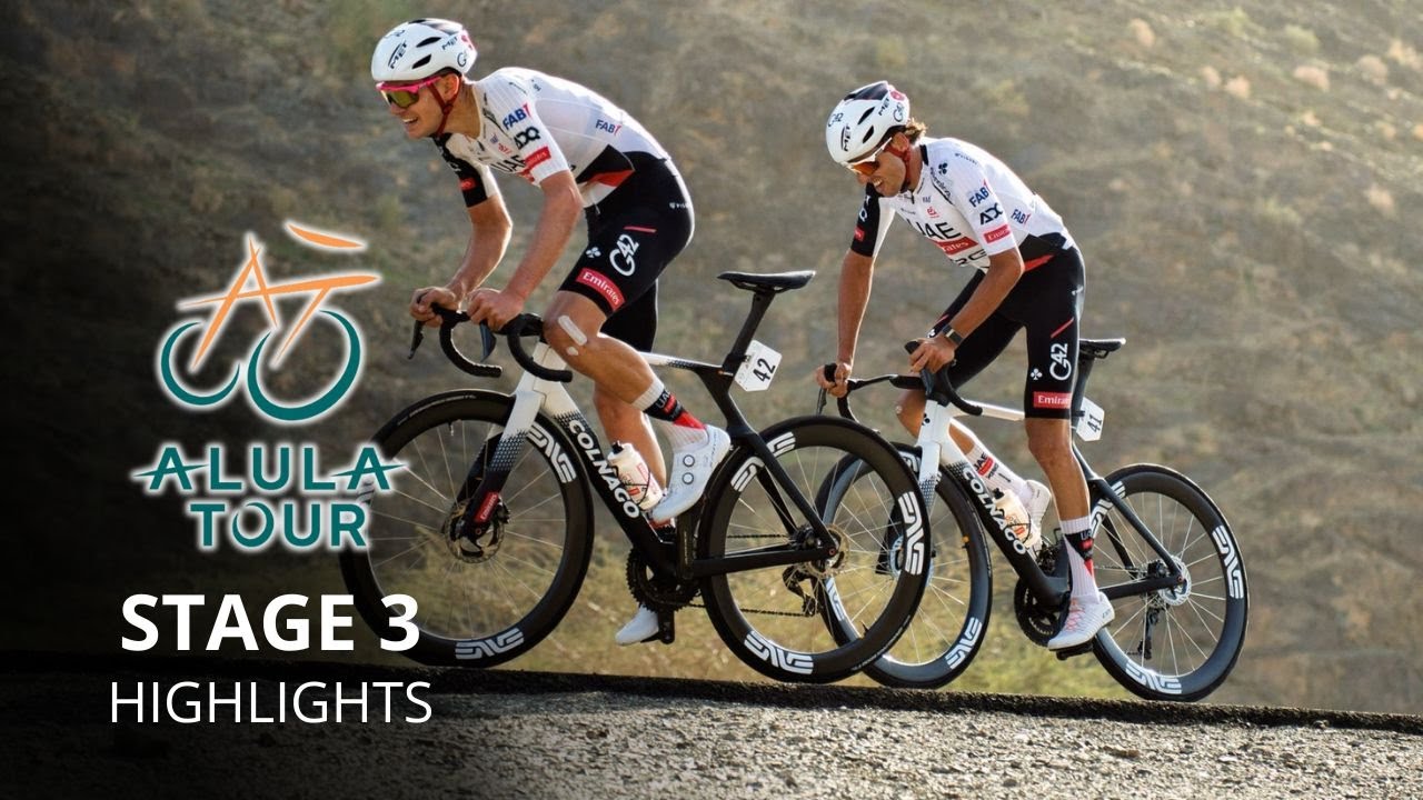 AlUla Tour 2026 - Stage 3 Highlights - Horrific crash and a crazy final climb