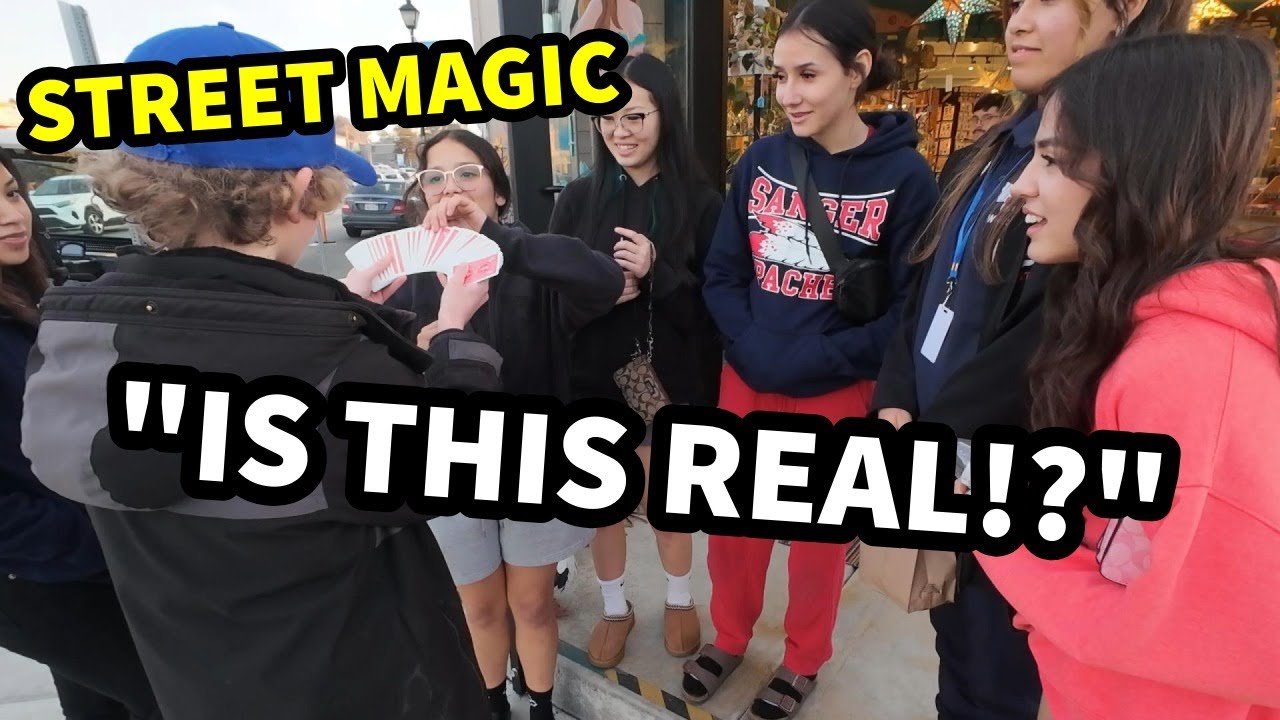 Street Magician AMAZES Strangers! | Logan's Magic