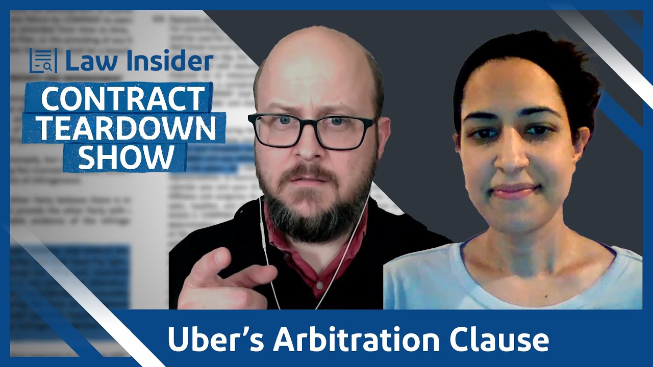 What Makes A Strong Arbitration Clause with Uber's Terms of Service