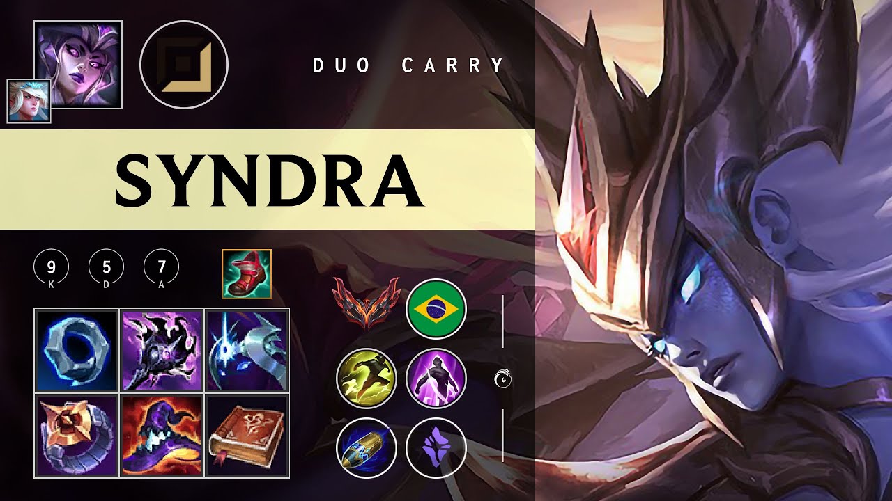 Syndra Carry vs Ezreal - BR Grandmaster Patch 26.02