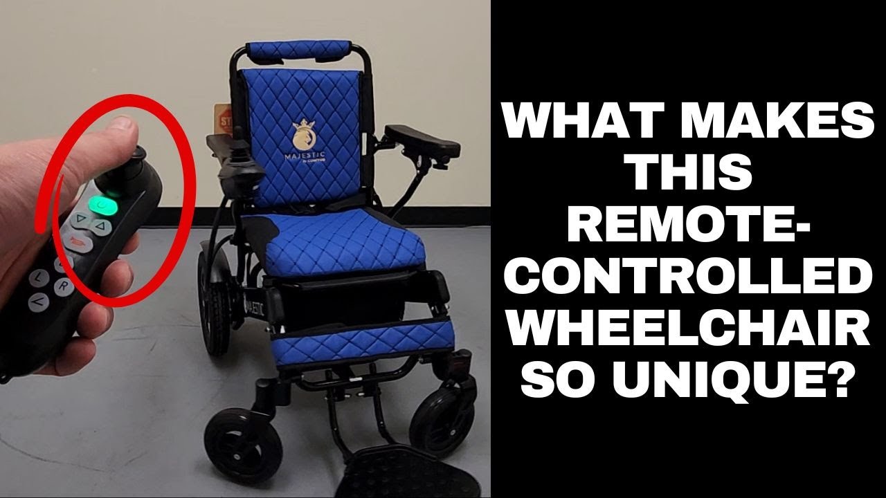 Folding Power Wheelchair with a Remote? What’s Special About the ComfyGo IQ-8000?