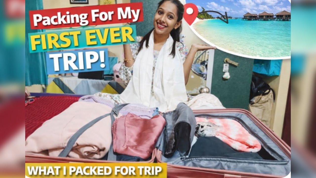 Packing for my first ever trip ll what I packed for trip ? ll vlog 23 ll 