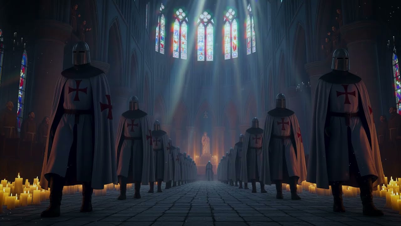 15 Minutes of Deep Calm Gregorian Chant | Echoes of a Silent Templar March