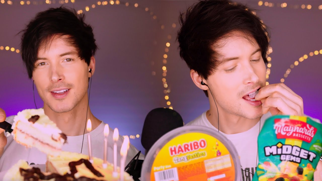 [ASMR] Eating English Candy 🍬 50K Subscriber Celebration
