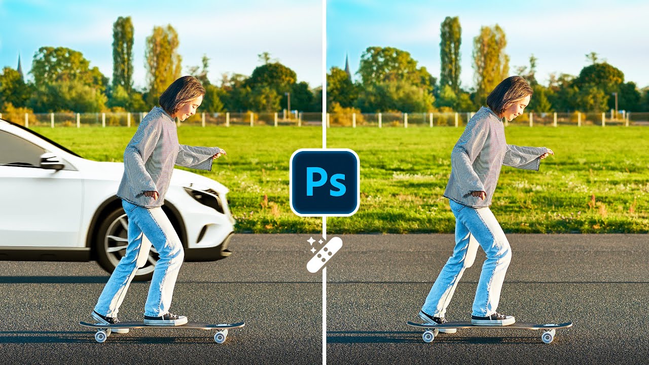 របៀបប្រើ Remove Tool ក្នុង Photoshop 2024