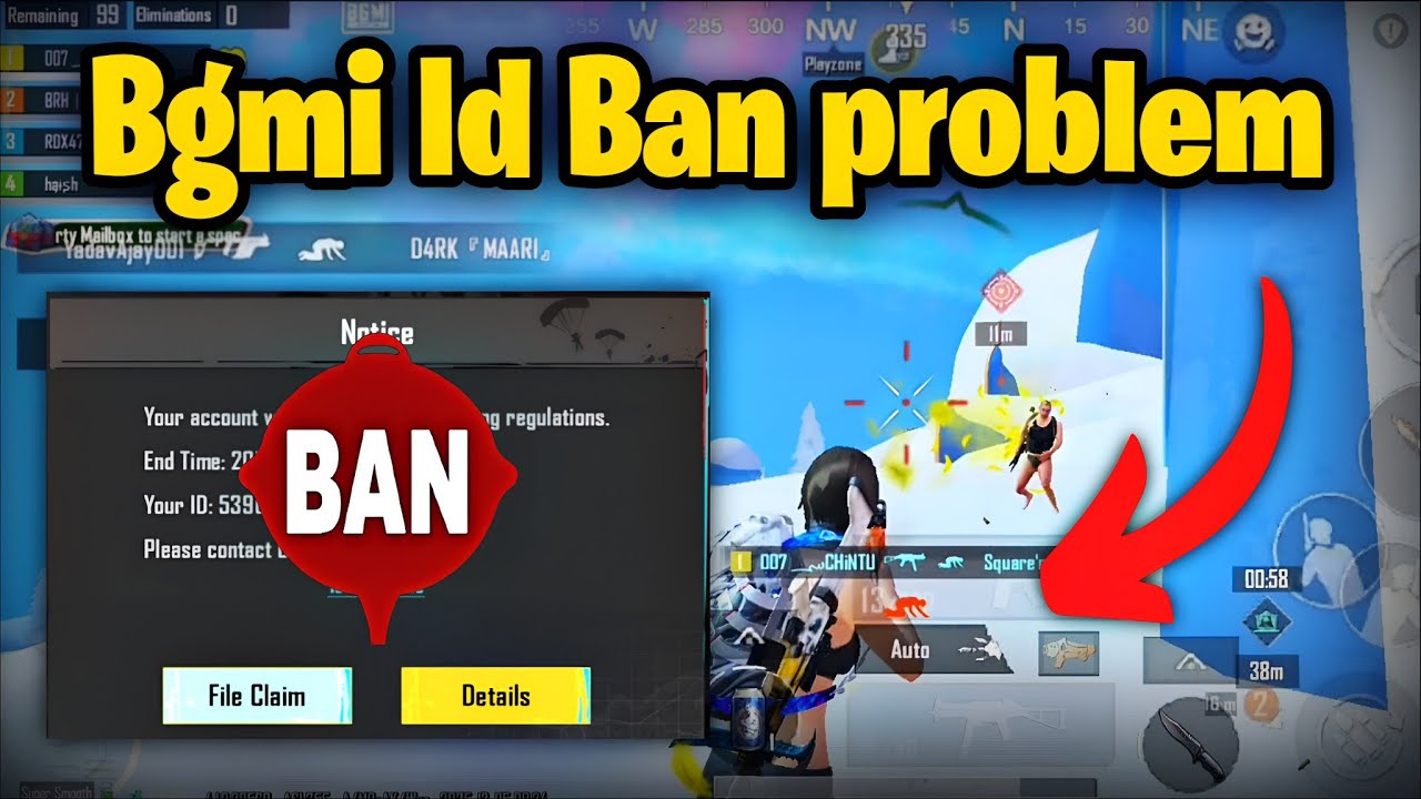 Bgmi Id Ban Problem Solve 🔥 @BattlegroundsMobile_IN 