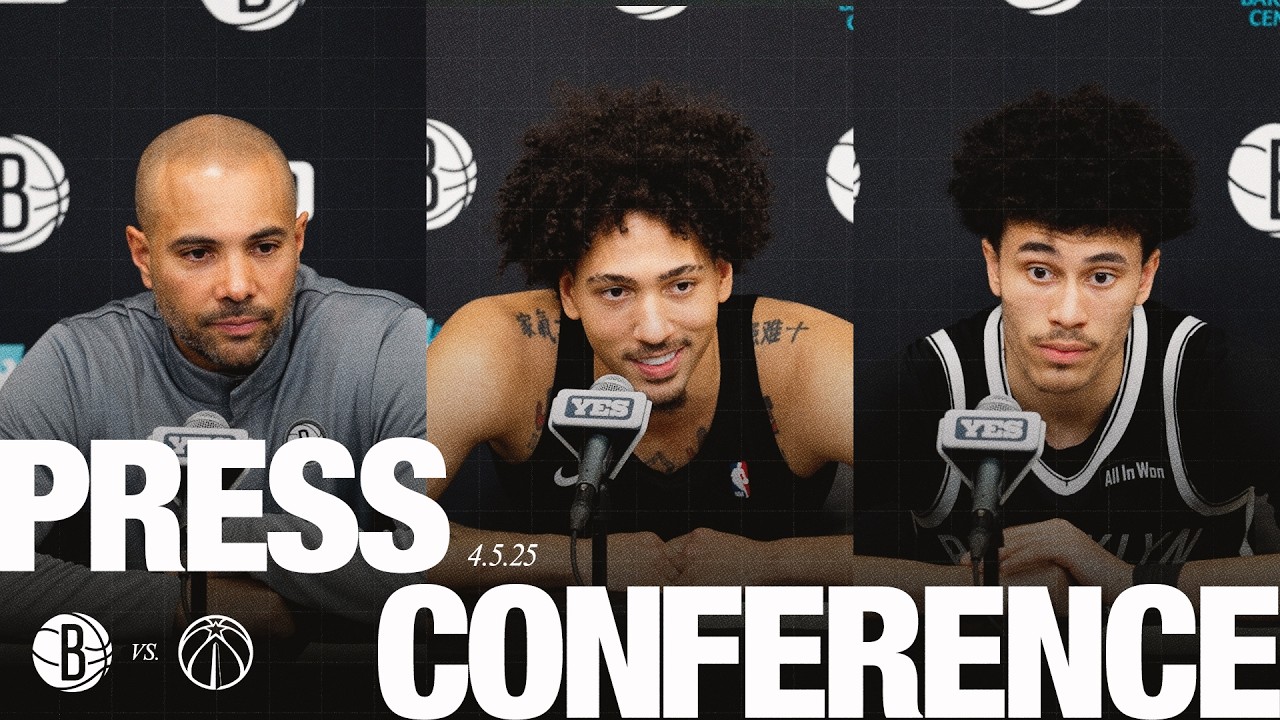 Jordi Fern&agrave;ndez, Jalen Wilson and Nolan Traore Postgame Press Conferences vs Washington