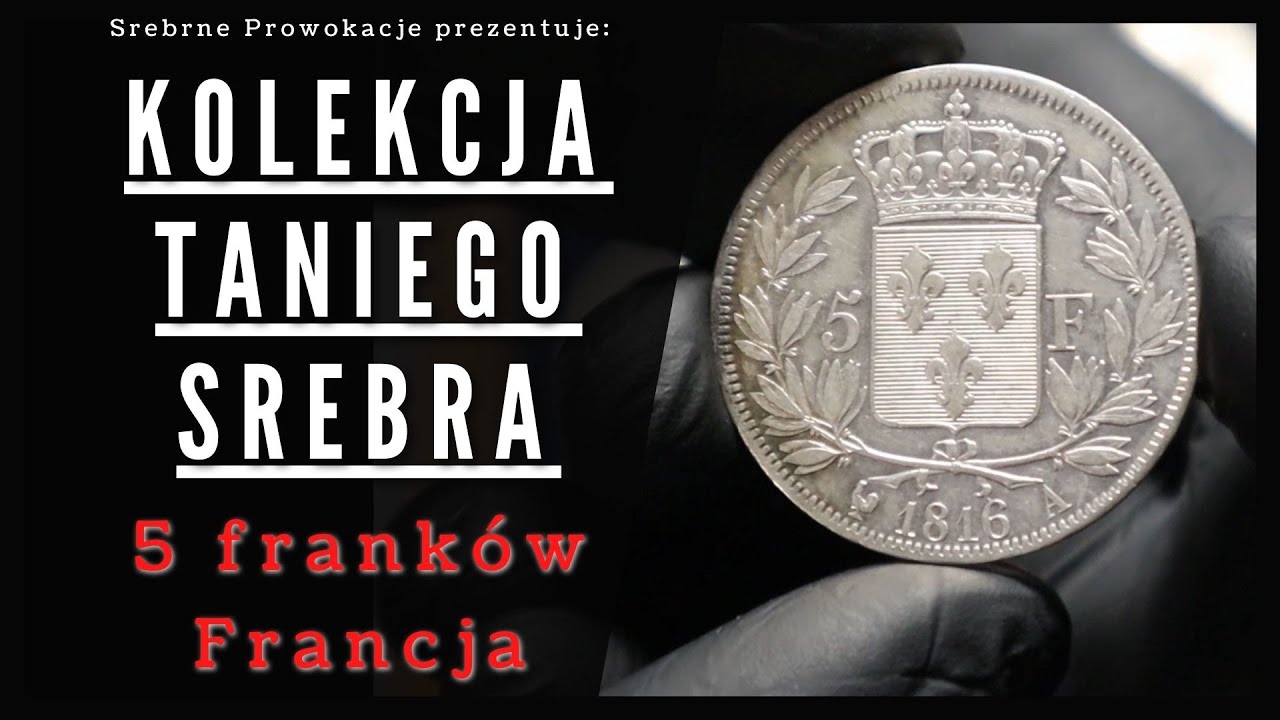 Kolekcja tanich i ładnych srebrnych monet - 5 franków Francja. Będzie konkurs - wygraj ponad 20 oz.