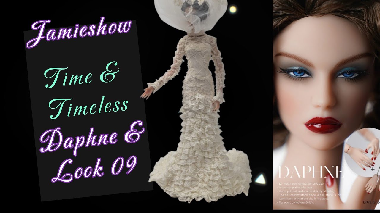 Jamieshow Muses Time and Timeless Daphne and Look 4 : 1/6 resin fashion doll box opening and review