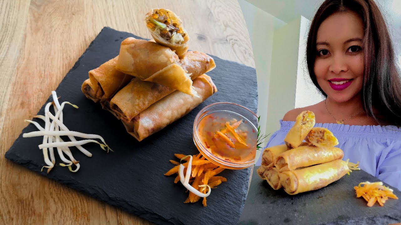 ChaniCook - Frühlingsrollen - Poh pia / thailändisches Gericht (German)