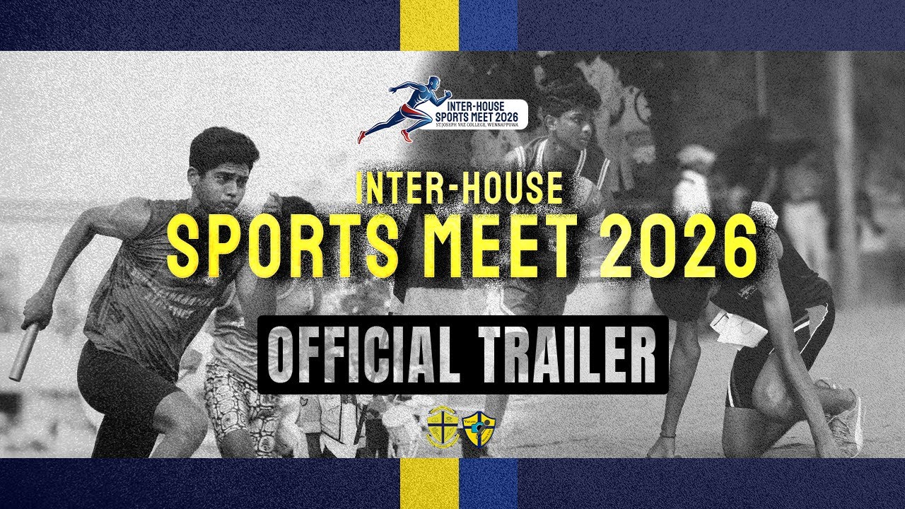 Inter-House Sports Meet 2026 | Official Trailer | St.Joseph Vaz College | JVCMU