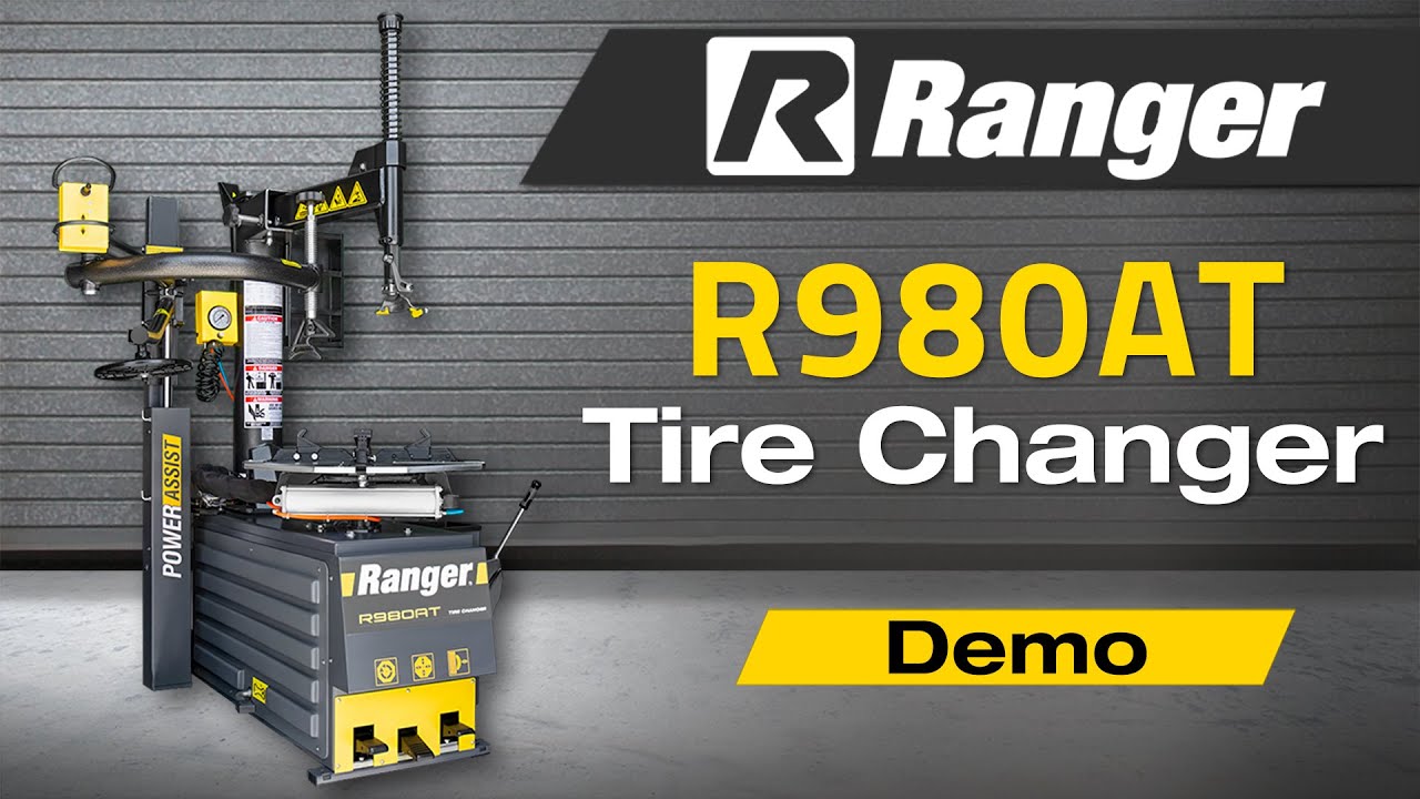 Full Demo of Ranger's R980AT Tire Changer!