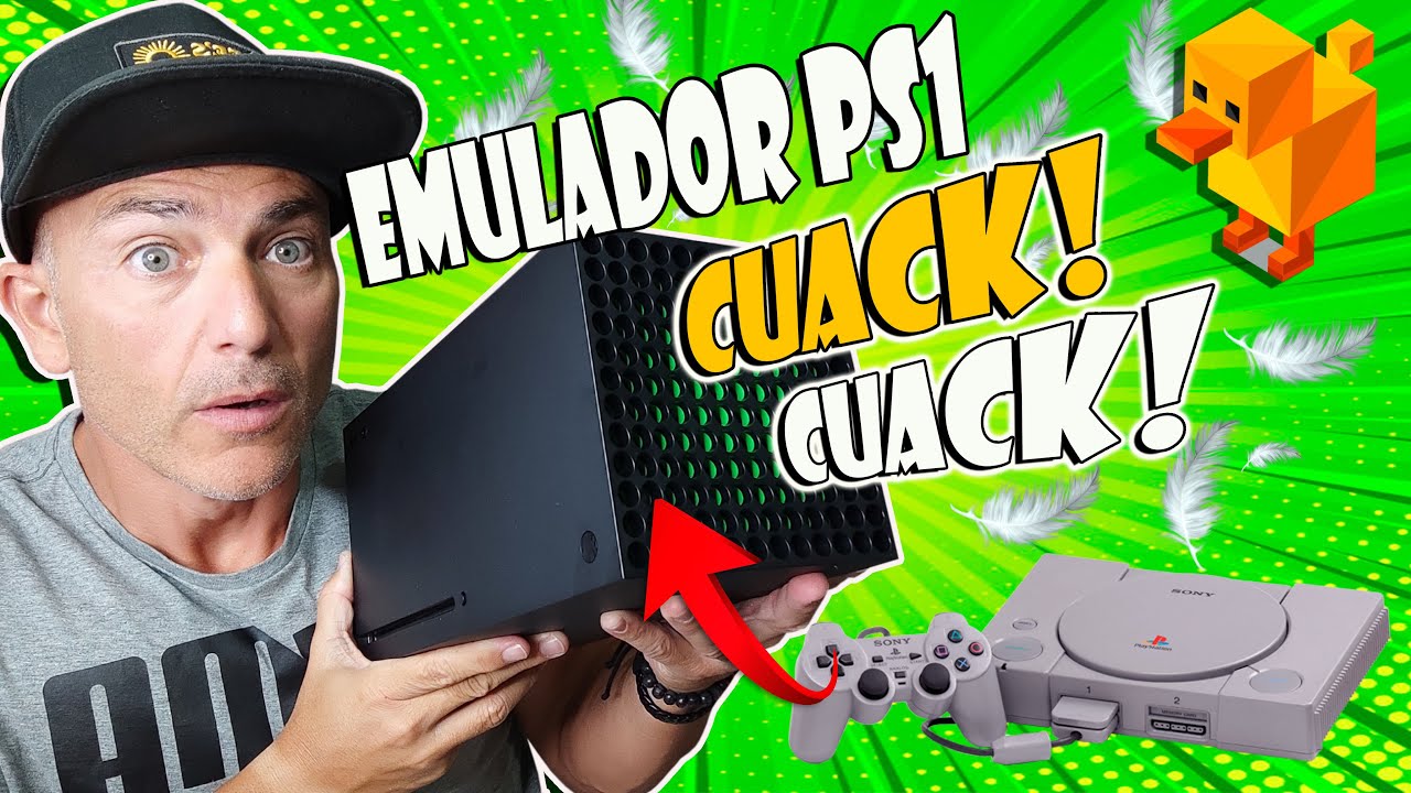 Emulador DuckStation Juegos de PS1 en Xbox Series X /S Increible CALIDAD que tiene esto!