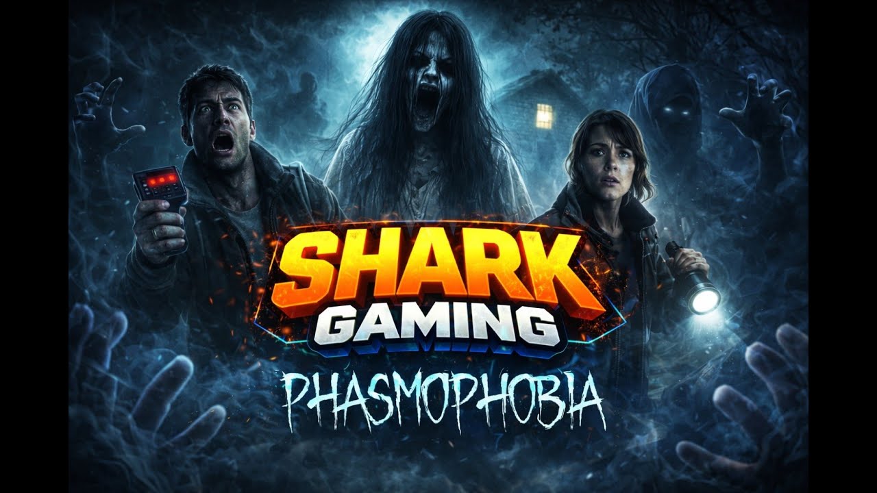 🔴Phasmophobia LIVE 👻 | Shark Gaming | Hindi #phasmophobia