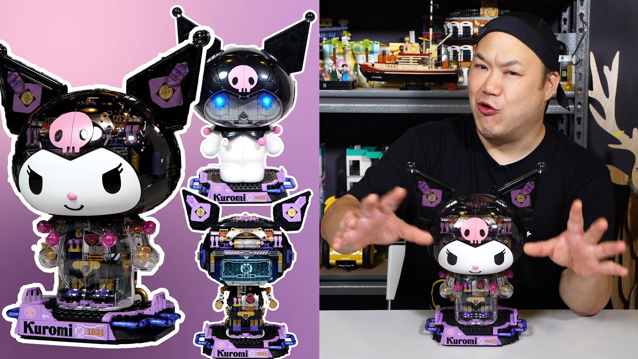 Mechanical Kuromi Licensed By Sanrio | TopToy Brick Review TC1803