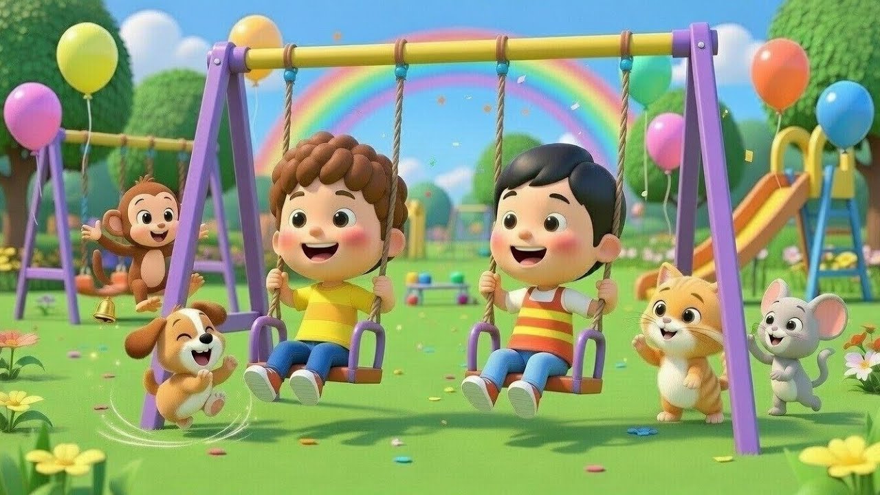 Khushiyon Ka Din – Kids Playing & Joyful Rhythm Video 