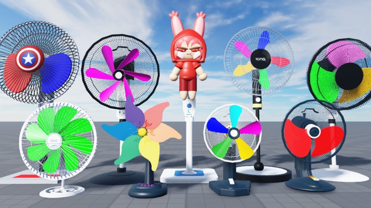 I Create Super Wobbly Fan Experiment in Forest | Roblox